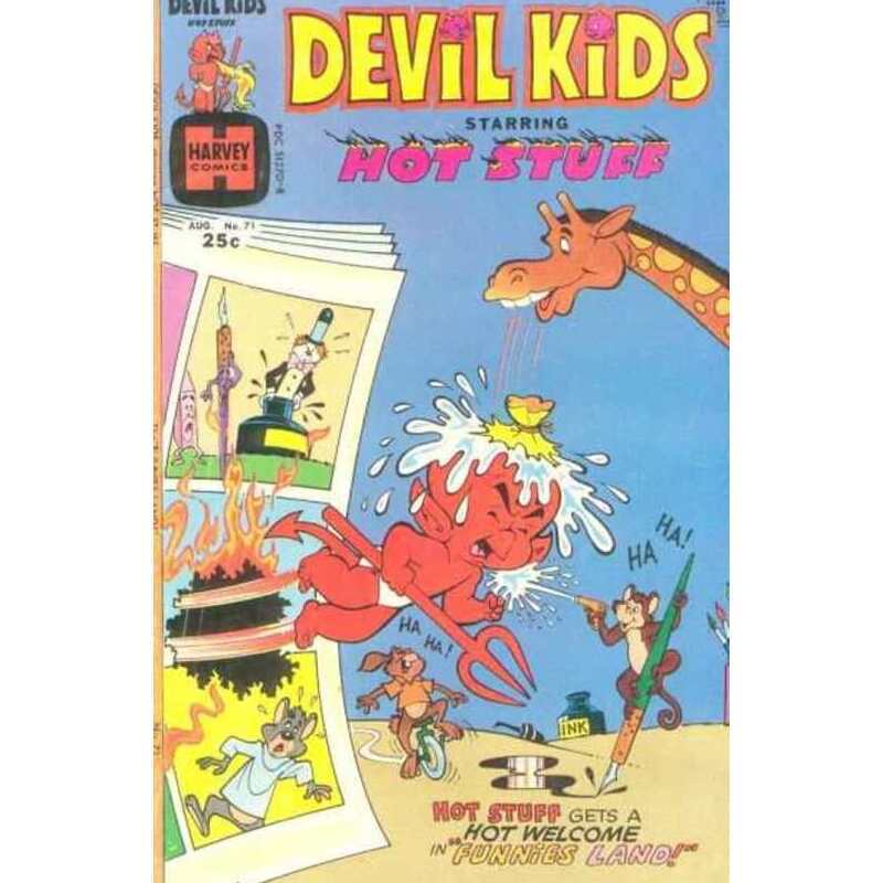 Devil Kids starring Hot Stuff #71 in Very Good + condition. Harvey comics [b.