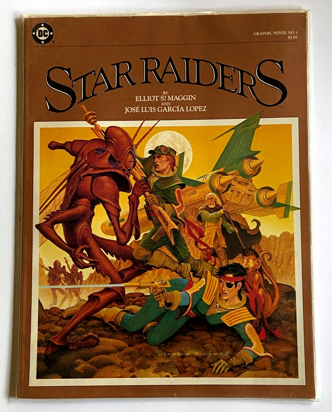 STAR RAIDERS DC GRAPHIC NOVEL #1  1983  64 PAGES