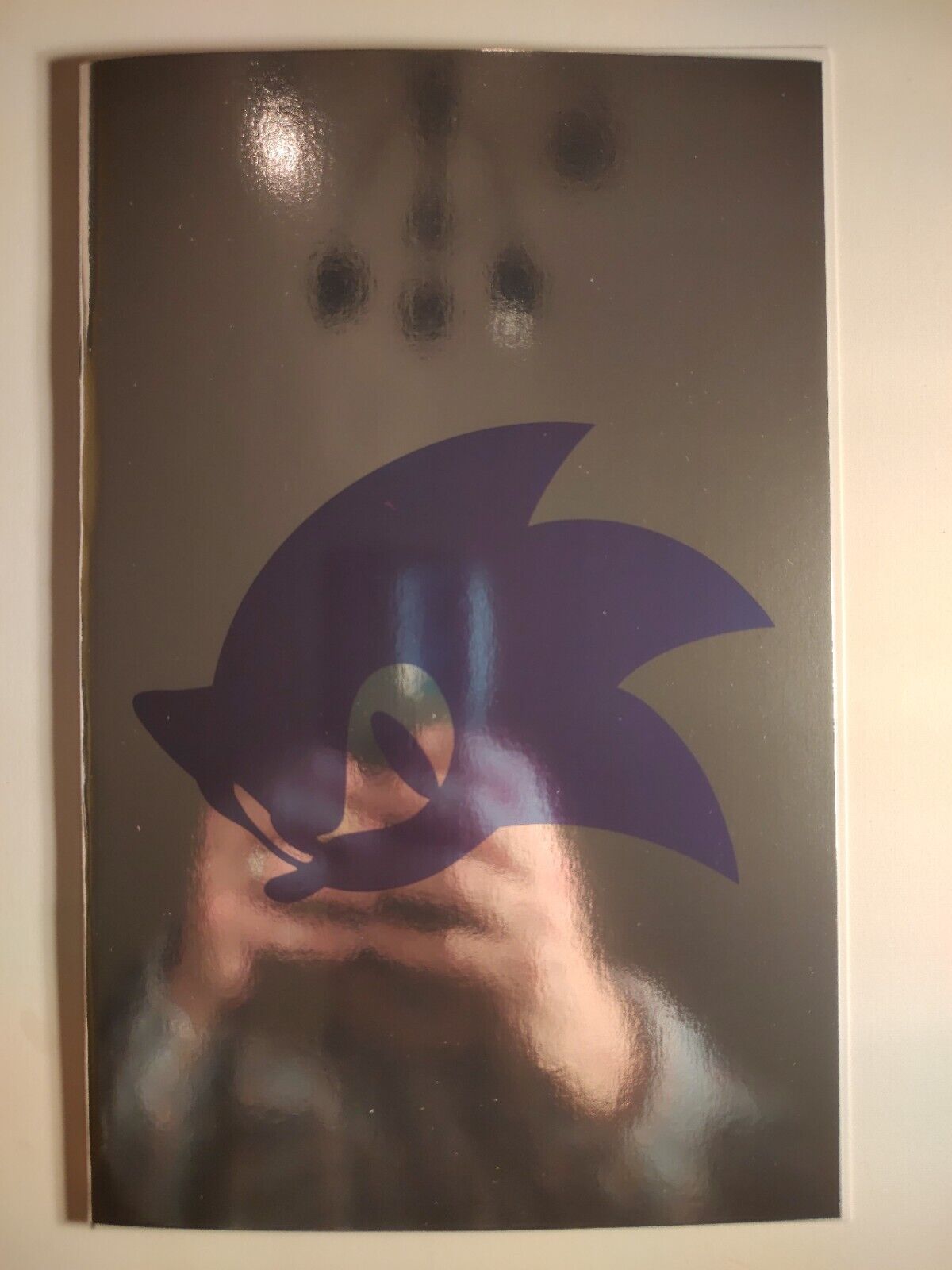 Sonic The Hedgehog #1, VF/NM, 9.0, C2E2 IDW 2024, Foil Logo Virgin Exclusive