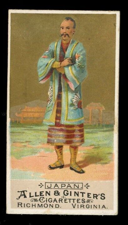 1886 Allen & Ginter N16 Natives in Costume \