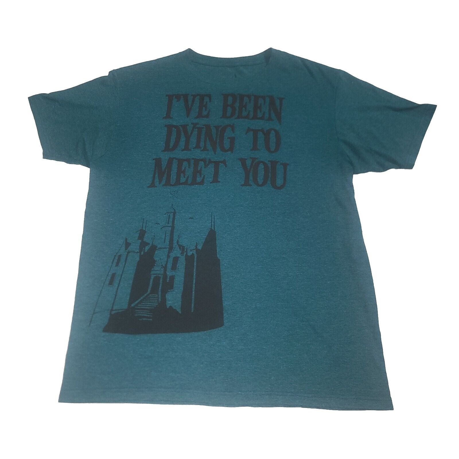 Disney Parks The Haunted Mansion Green Shirt \