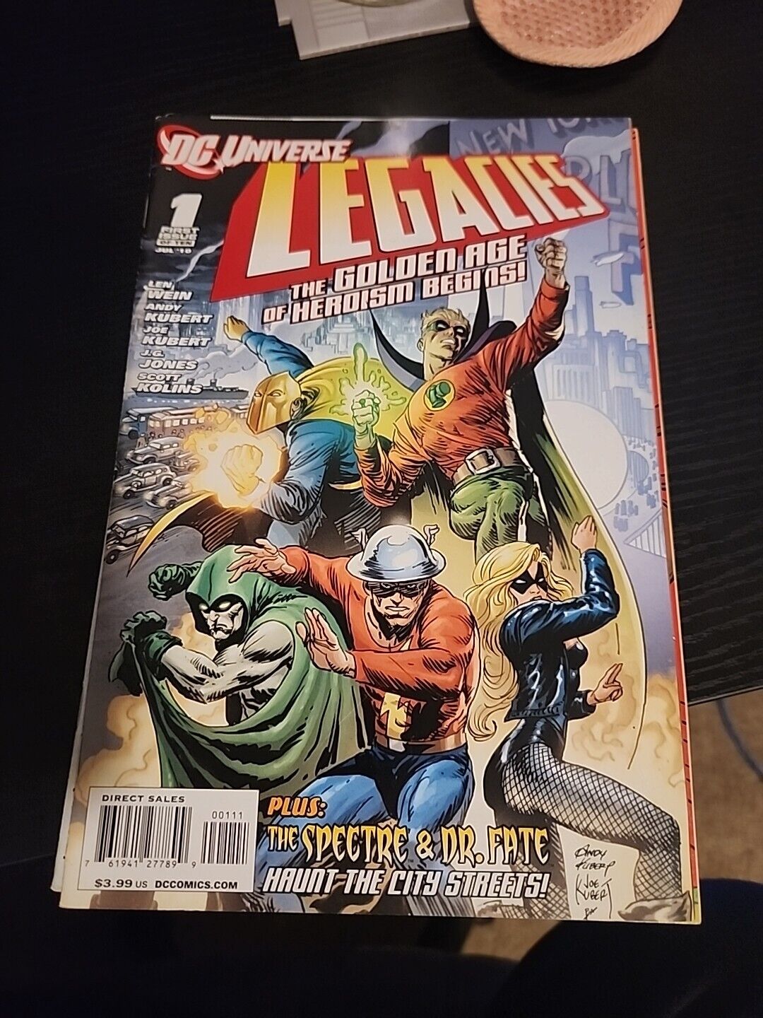 DCU: Legacies #1 (DC Comics, July 2010)