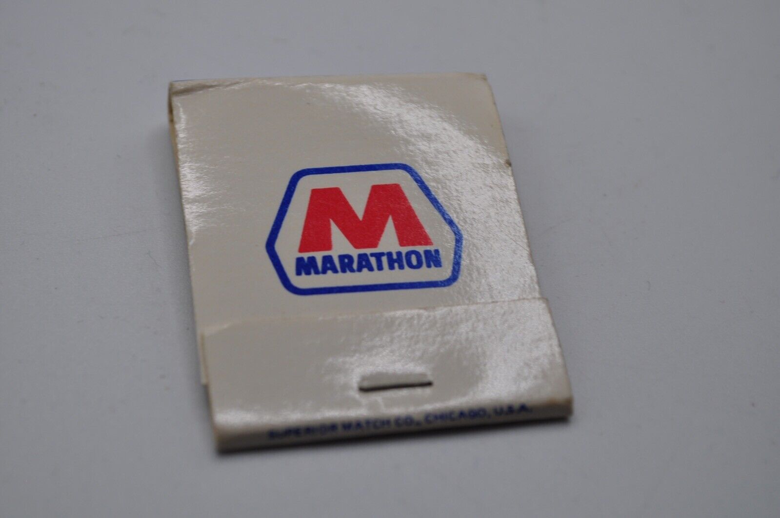 Vintage Matchbook Marathon Gas Unstruck