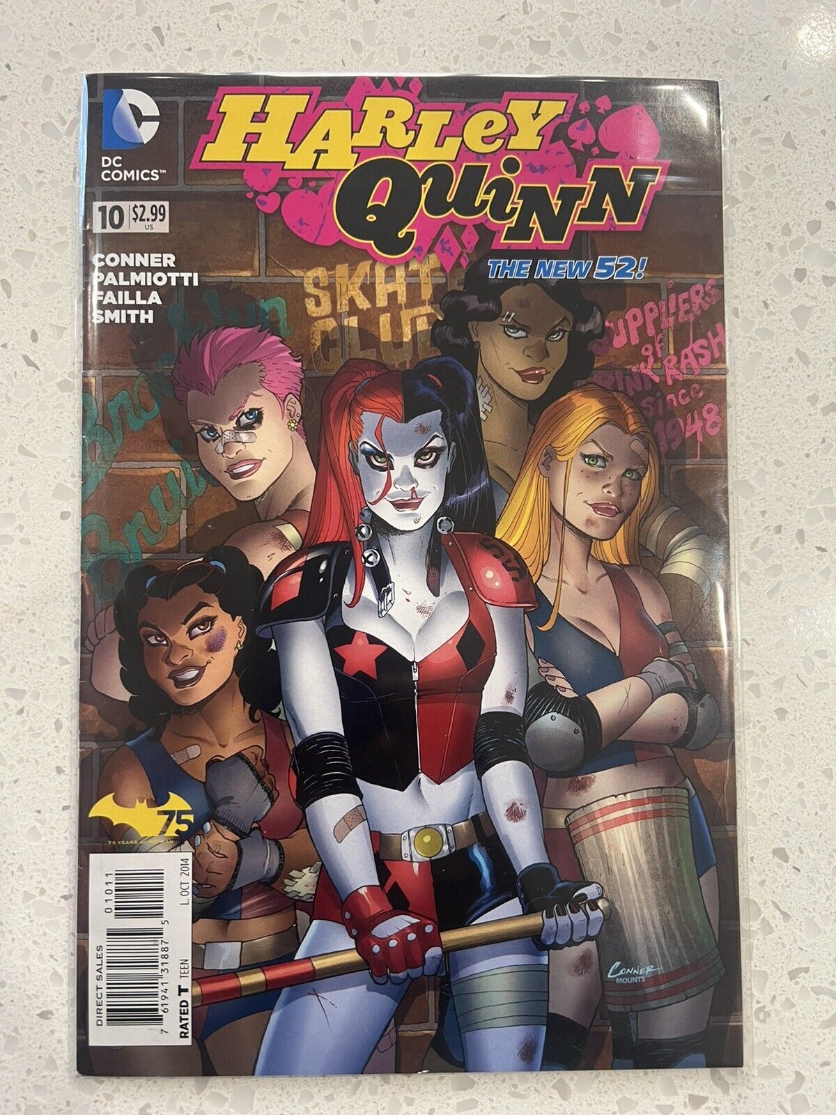 Harley Quinn - Issue #10 (2014, D.C. Comics)