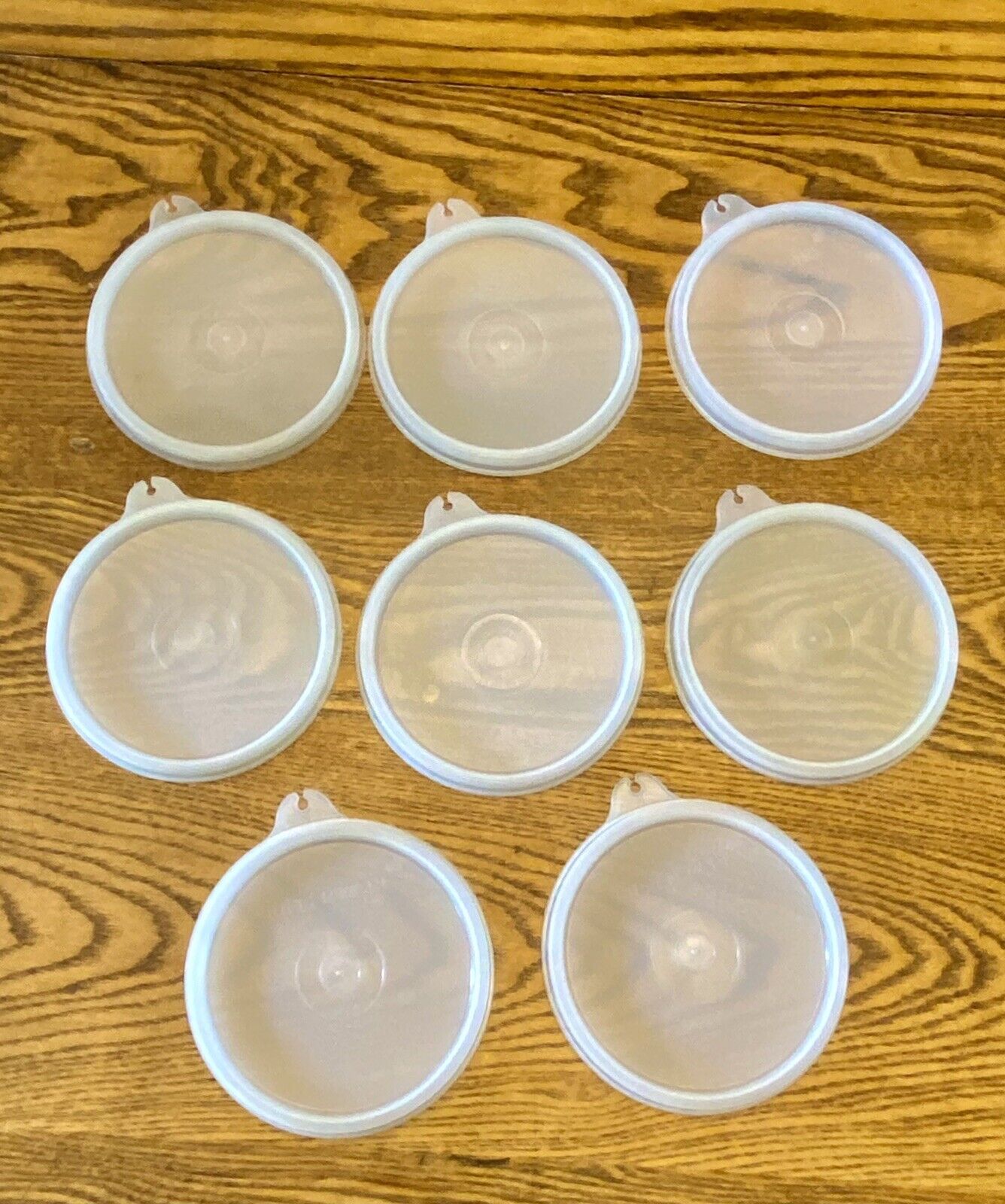 Lot of 8 - Vintage TUPPERWARE #733 Replacement Seal Lids