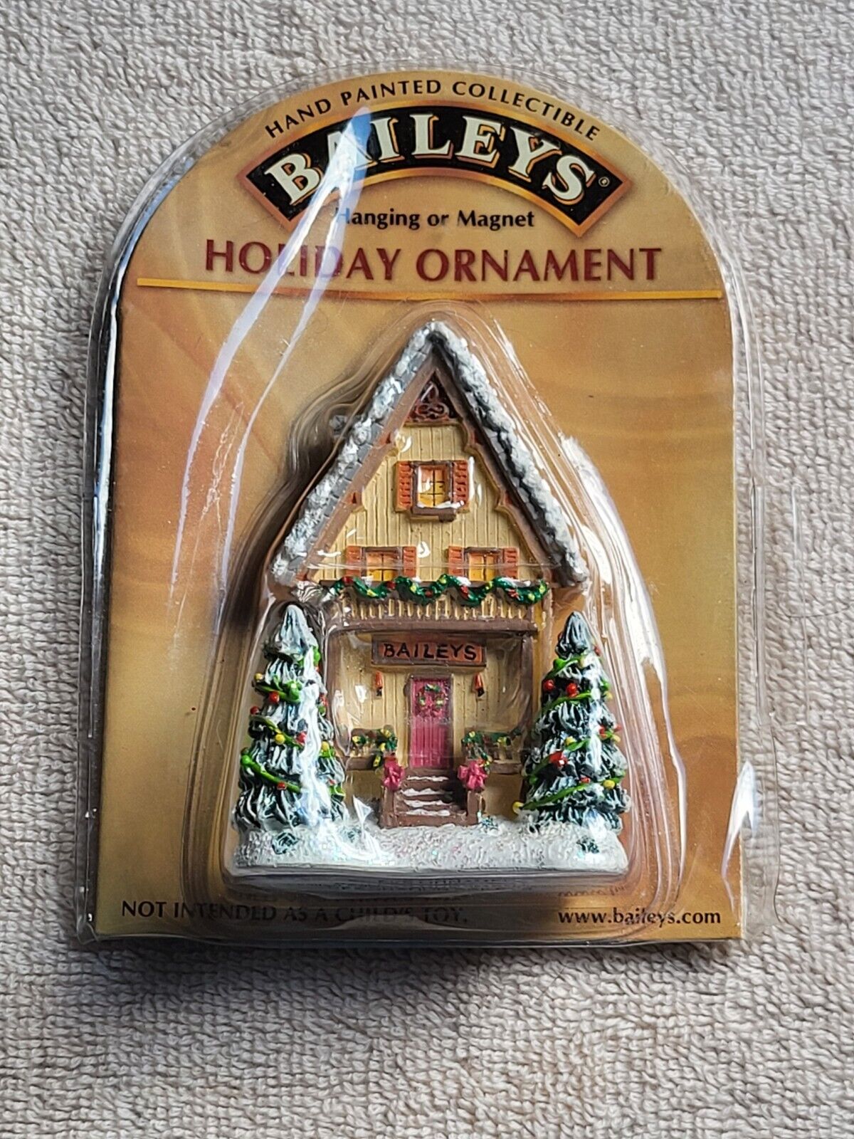 2003 Limited Edition Baileys Irish Cream House Christmas Tree Ornament BNIB