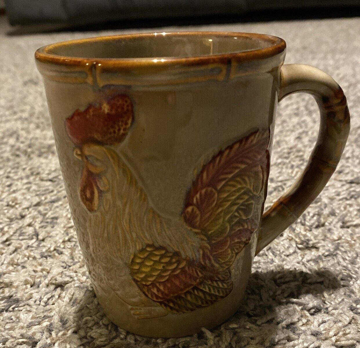 Vintage Otagiri Rooster Coffee mug 8 oz