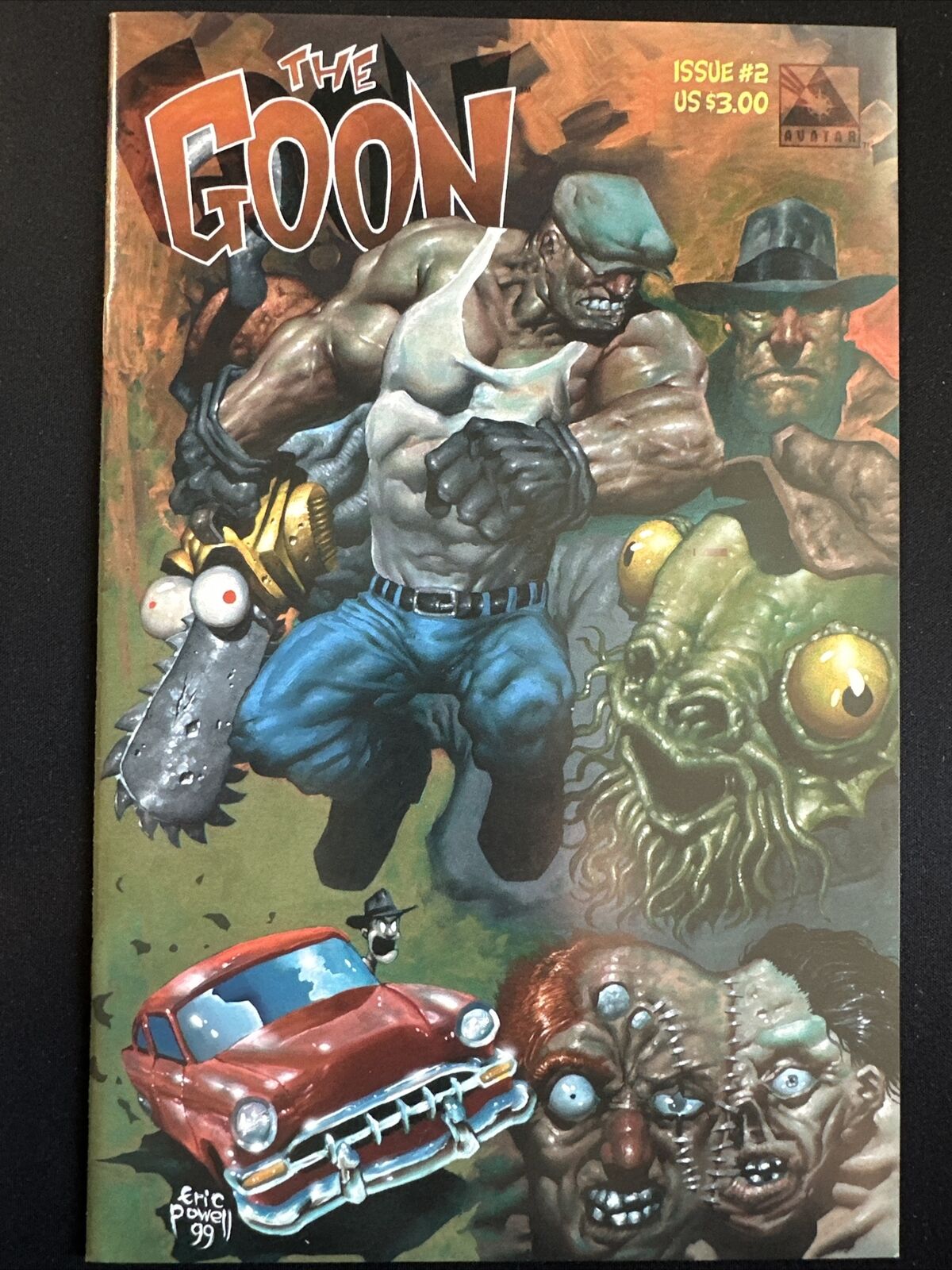 Goon #2 White Pages Avatar Press 1999 1st Print Modern Age Eric Powell NM-