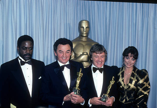Norman Reynolds And Leslie Dilley On Academy Awards 1982 Tv Old Photo 2