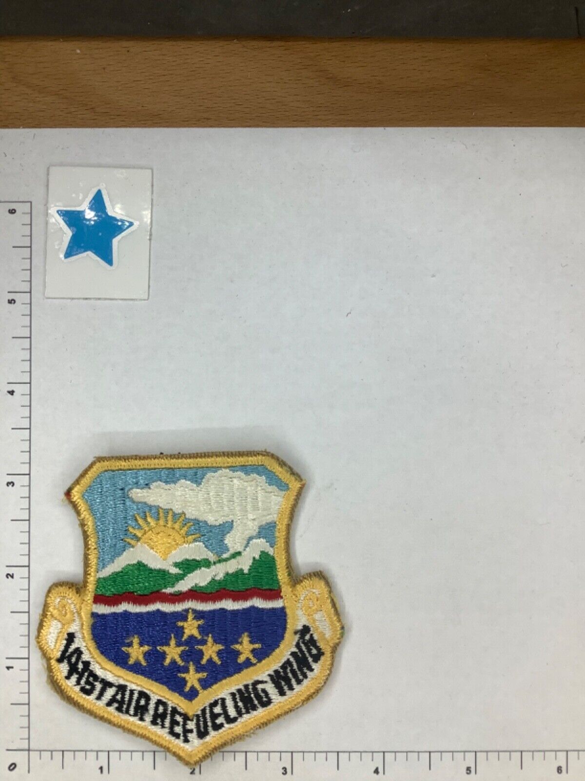 VINTAGE USAF 141st AIR REFUELING SQUADRON PATCH