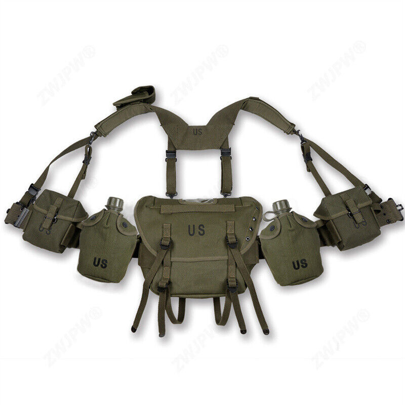 USMC Vietnam War M1956 M1961 Equipment Tactical Combat Training Gear Pouch Bag 