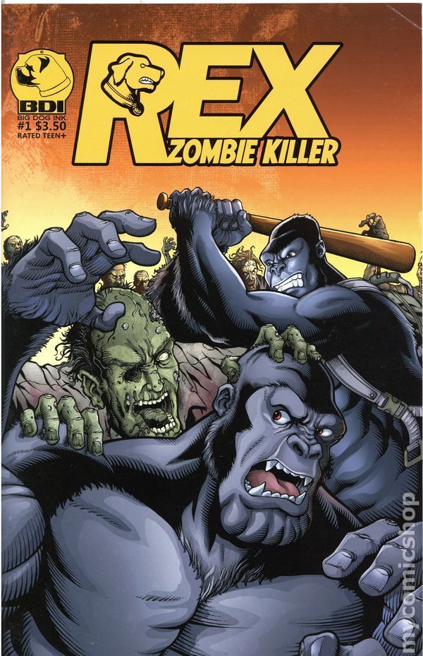 Rex Zombie Killer #1 VF 2013 Stock Image