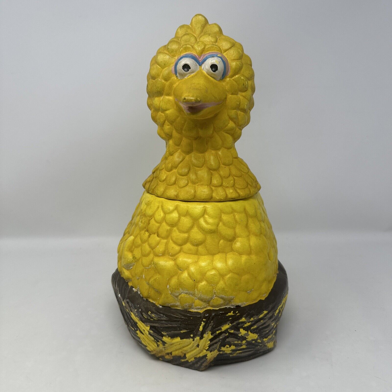 Muppets Big Bird Cookie Jar 1971 Vintage - 12\