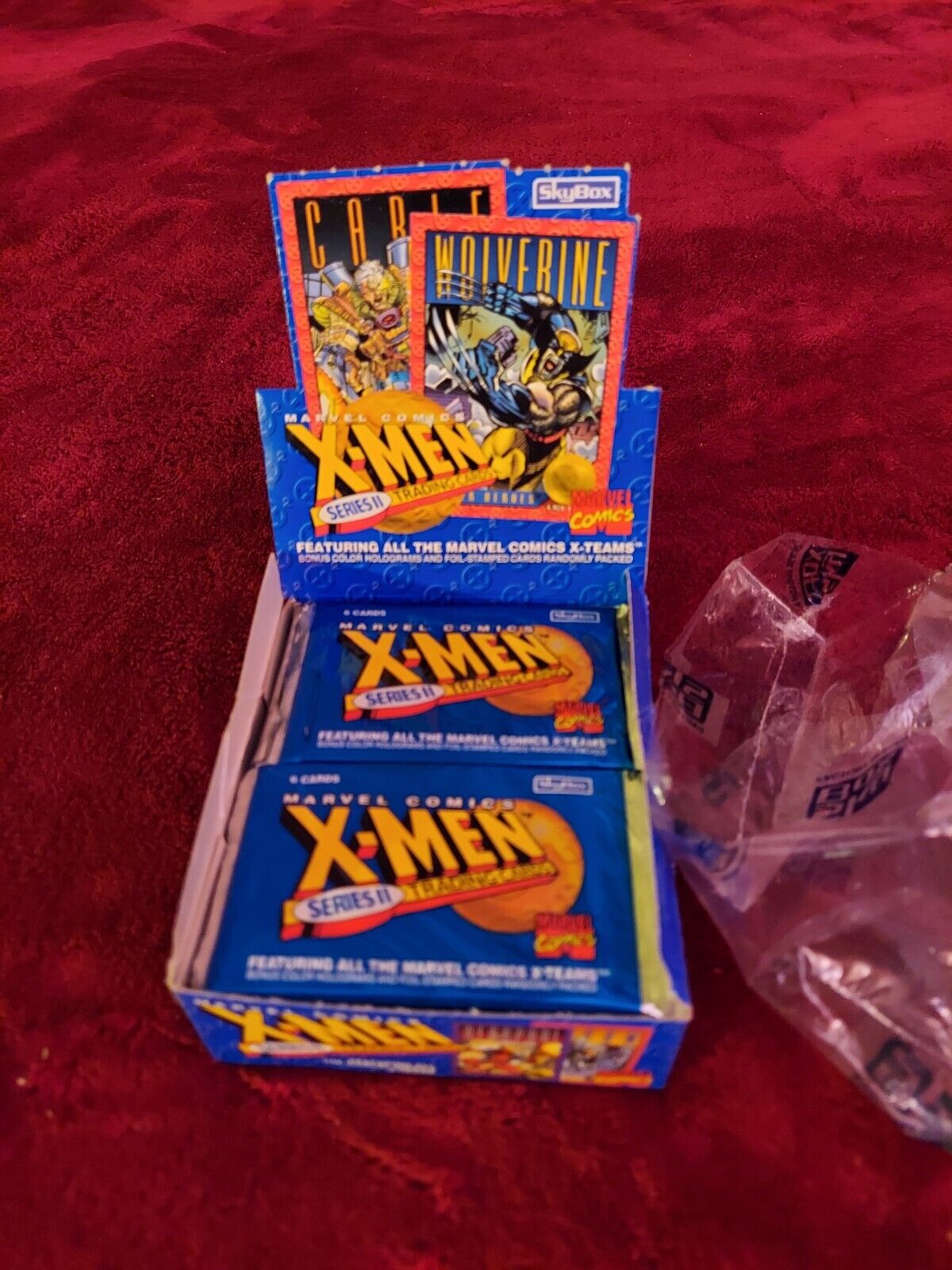(2) Unopened Pack 1993 Skybox X-men Series 2, 6 Cards Per Pack, 12 Total