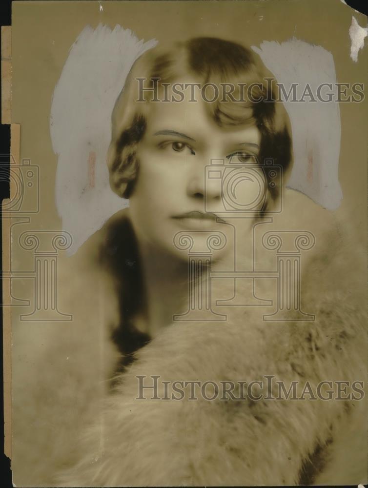 1929 Press Photo Ms. Cleone Willingham, Campus Newspaper Editor of Shorter Col.
