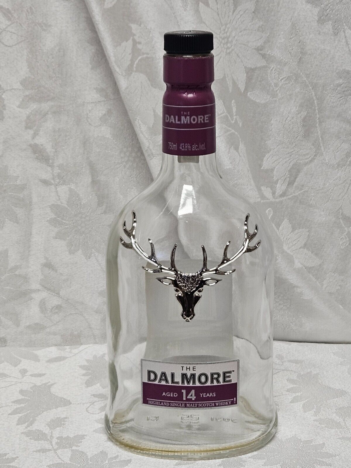 Dalmore 14 Year Old Scotch Empty Bottle.