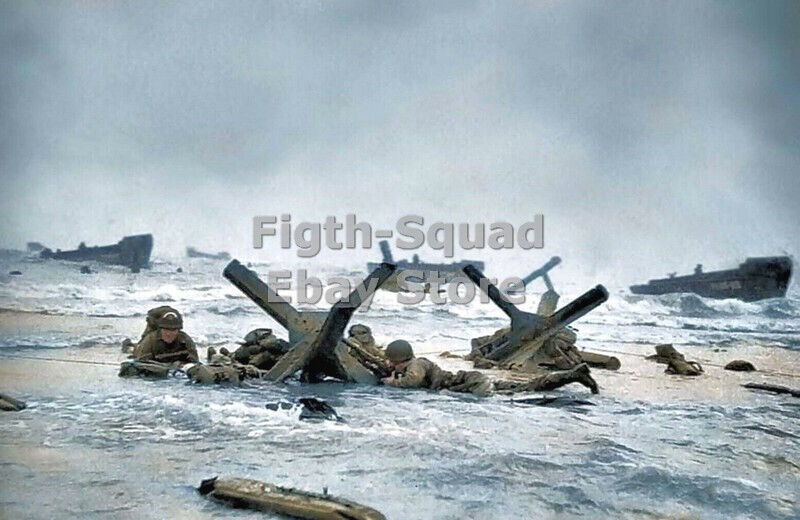 WW2 Picture Photo 6th June 1944 D-day Normandy 5849
