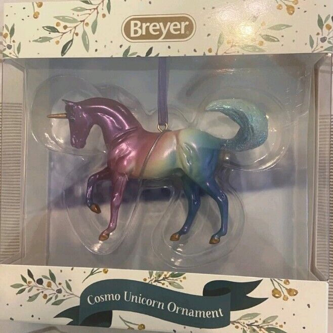 Breyer Beautiful Breeds Ornament  Cosmo Unicorn 🦄 NEW IN BOX