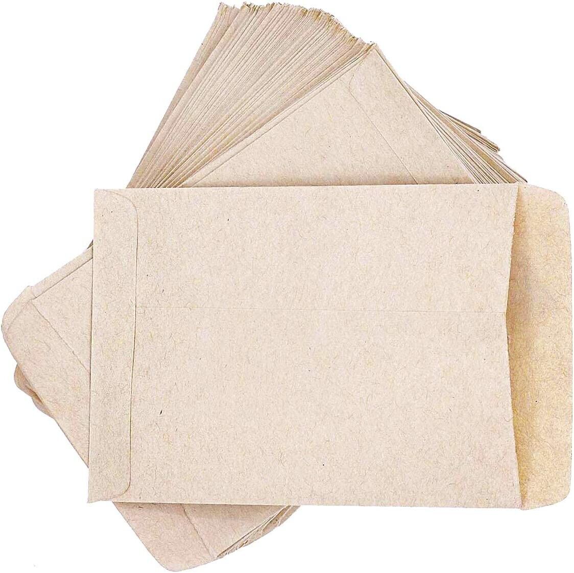 120 PCS Seed Packets Blank Seed Envelopes Empty Seed Paper Bags Bulk for Flowers