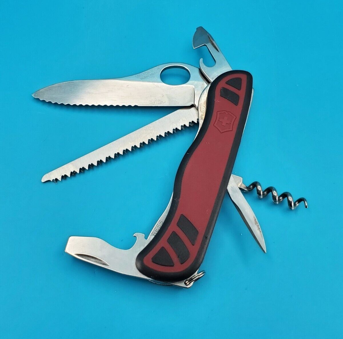 Victorinox One Handed Forester Swiss Army Knife Multi Tool 111mm