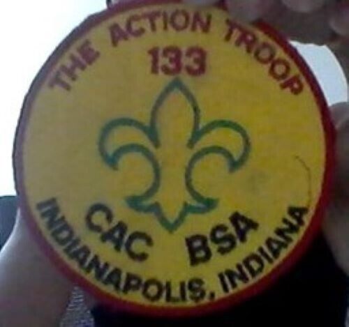 BSA The Action Troop 133 CAC BSA Indianapolis, Indiana Patch
