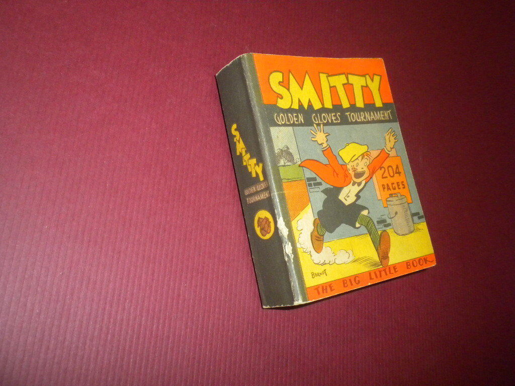 SMITTY GOLDEN - GLOVES TOURNAMENT - 1934 Cocomalt Big Little Book Whitman