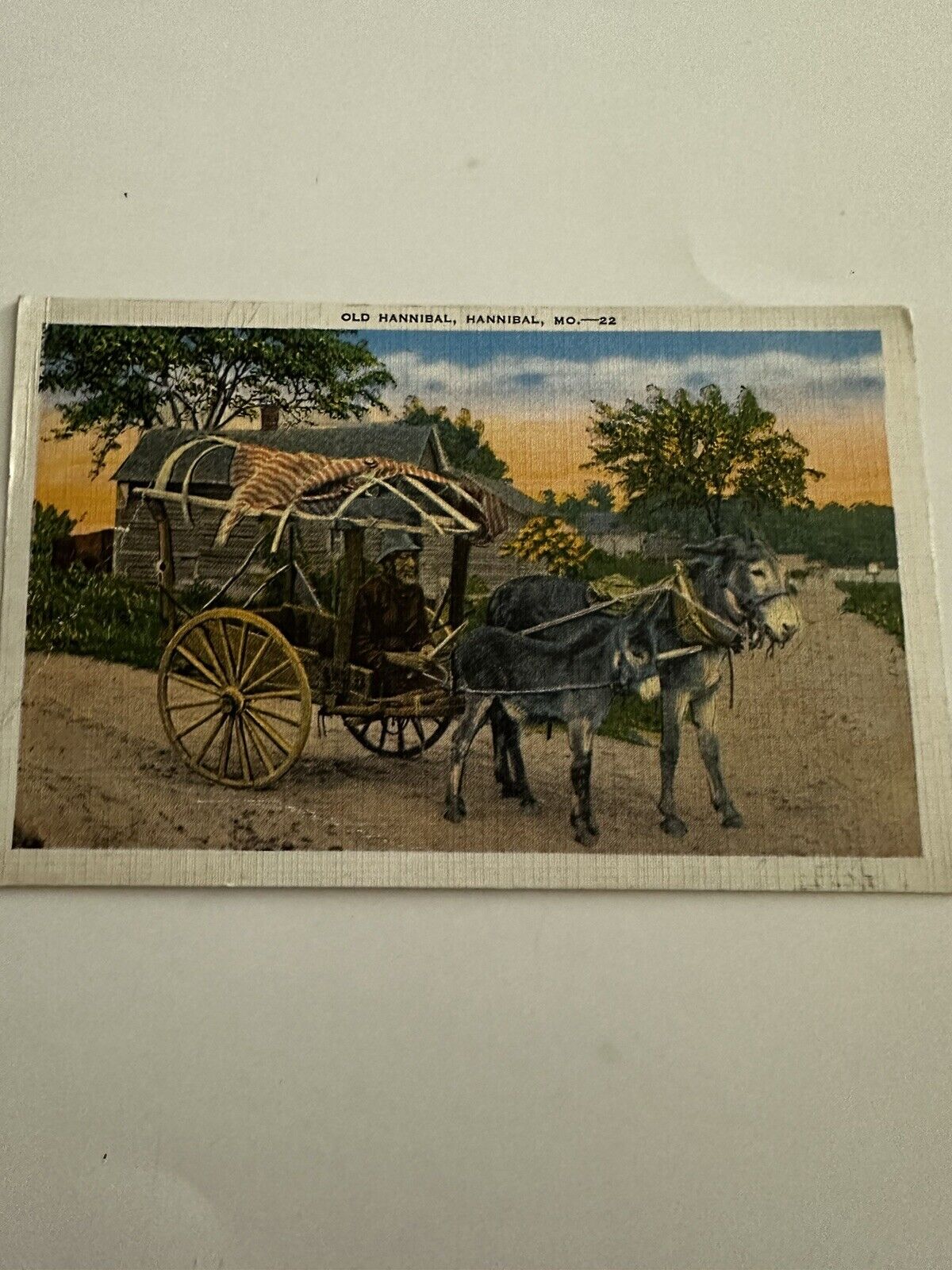 Old Hannibal Hannibal MO Antique Vintage Postcard
