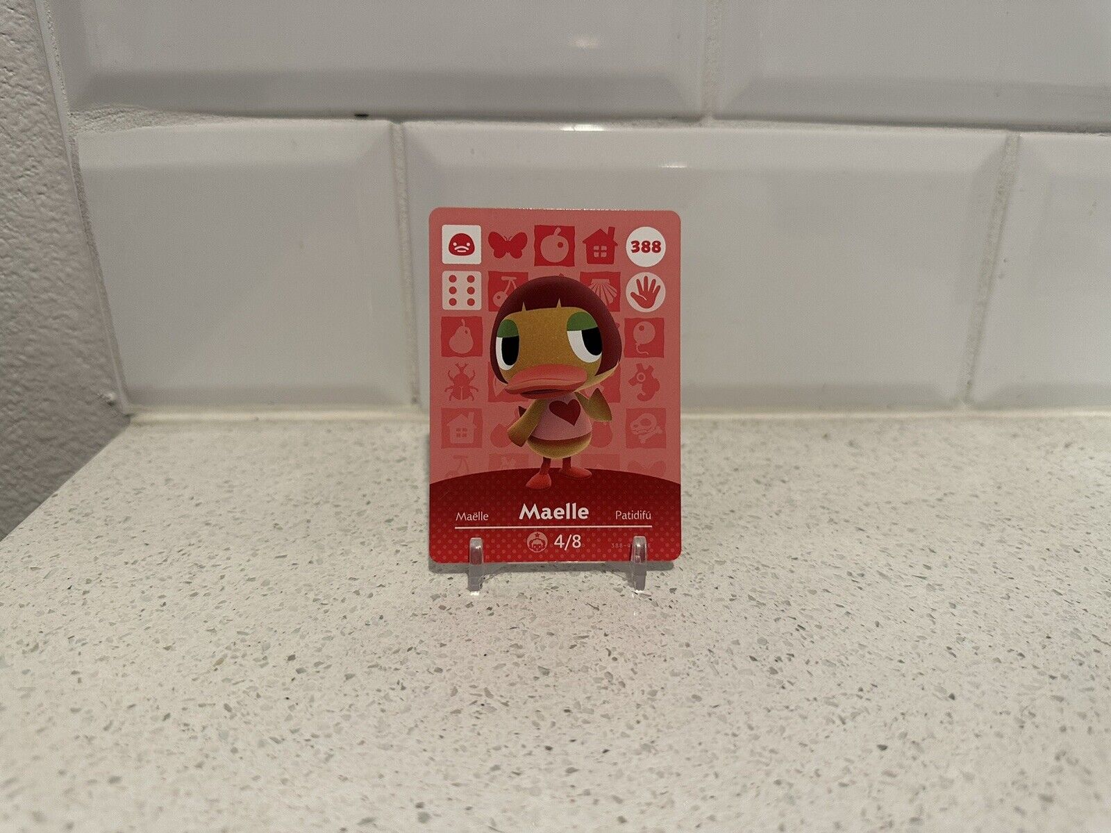 SUPER SALE Maelle # 388 Animal Crossing Amiibo Card Horizon Series 4 MINT