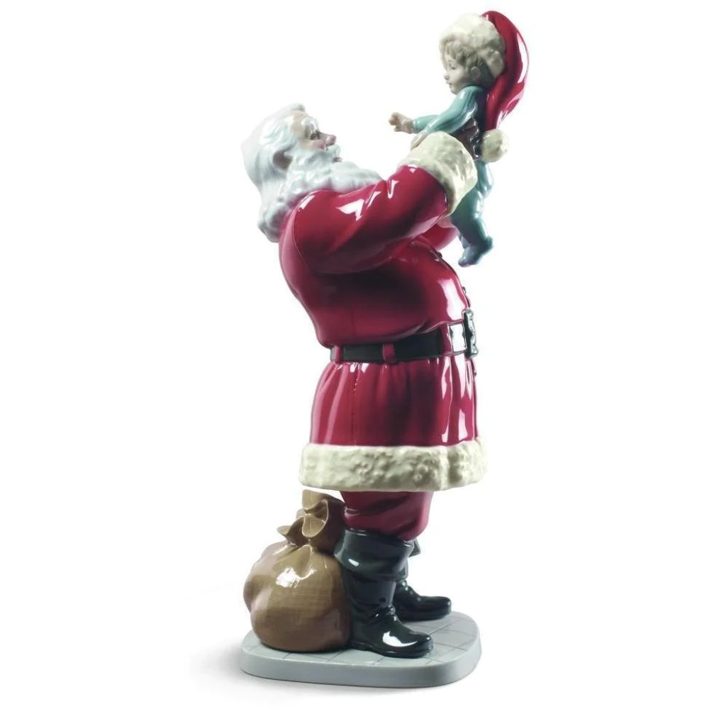 Lladro Merry Christmas Santa Figurine 01009254