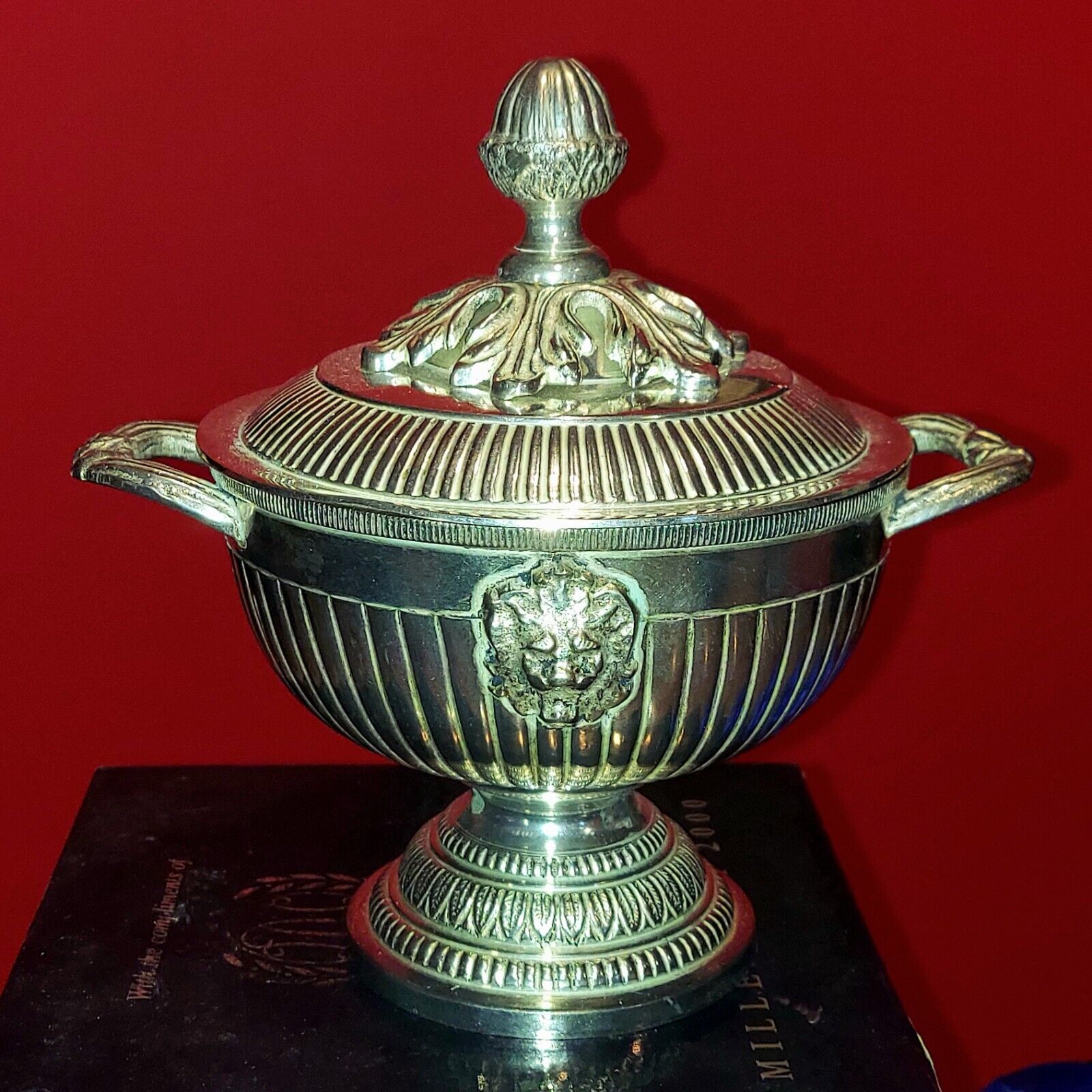 The Howard Hotel, Temple Place, Strand, London Covered Footed 2 Handled Bowl