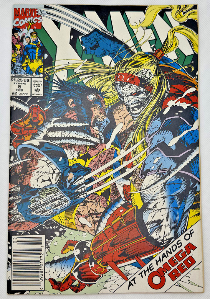 X-Men #5 1992 KEY 1st app. of Maverick (Christoph Nord). Newsstand G/VG