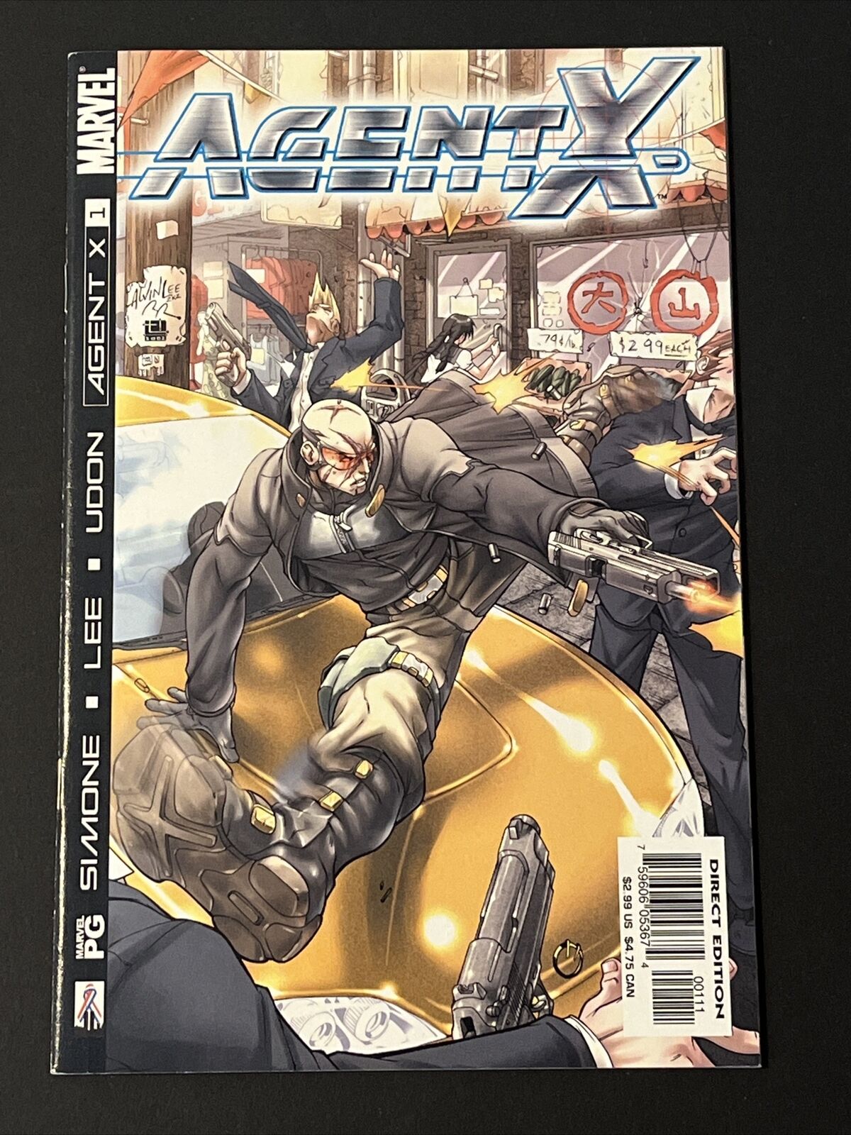 Agent X #1 VF 2002 Deadpool Marvel Comics X-Men Udon