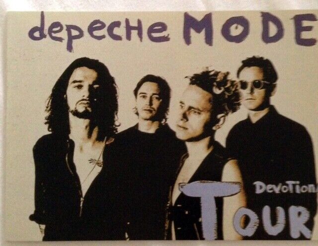 Depeche Mode Devotion Tour Size: 10x15cm POSTCARD