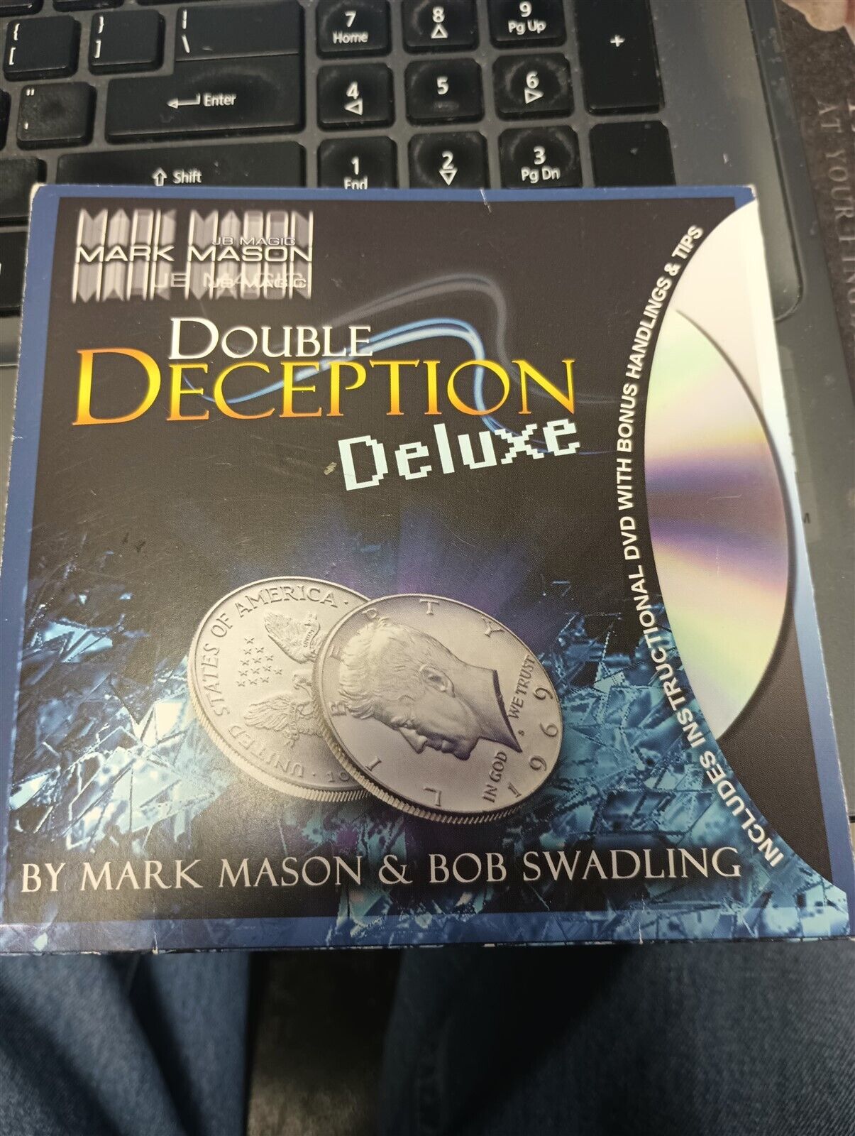 Double Deception Deluxe by Mark Mason and Bob Swadling (US Quarter)