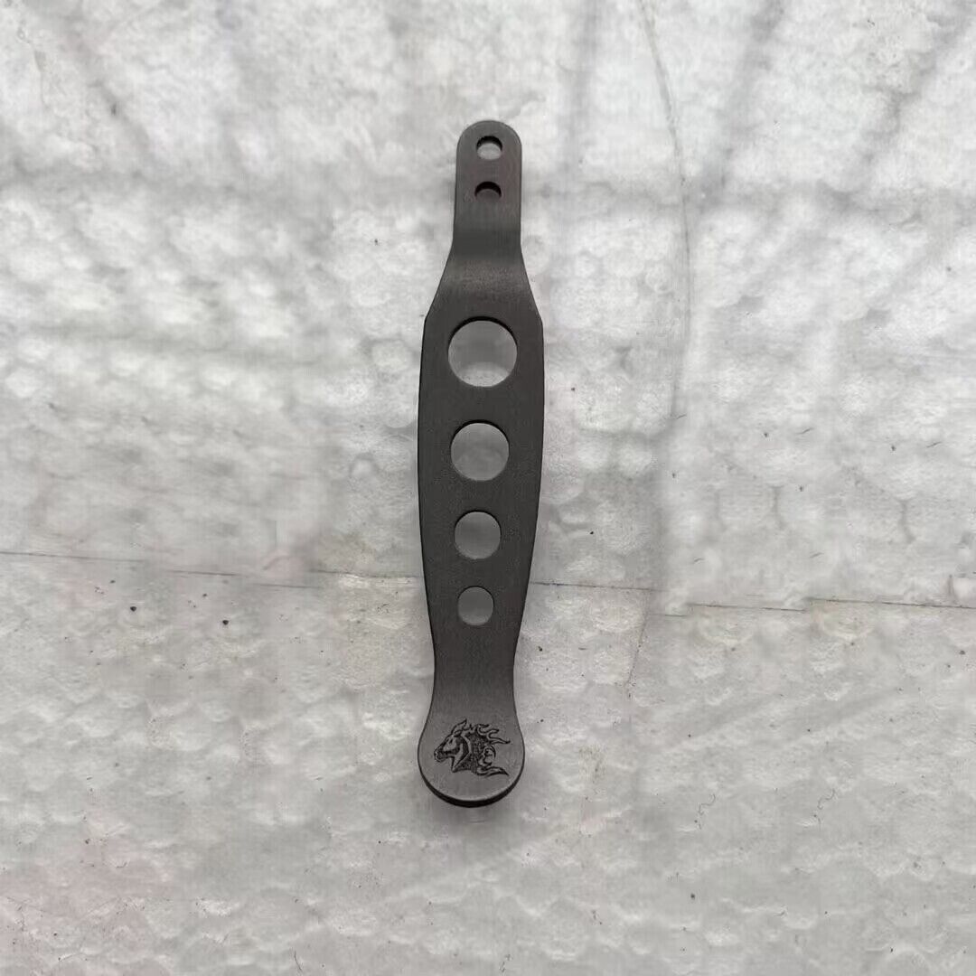 1 Piece Custom Made TC4 Titanium Alloy Pocket Clip for Rick Hinderer XM18 3.5\'\'