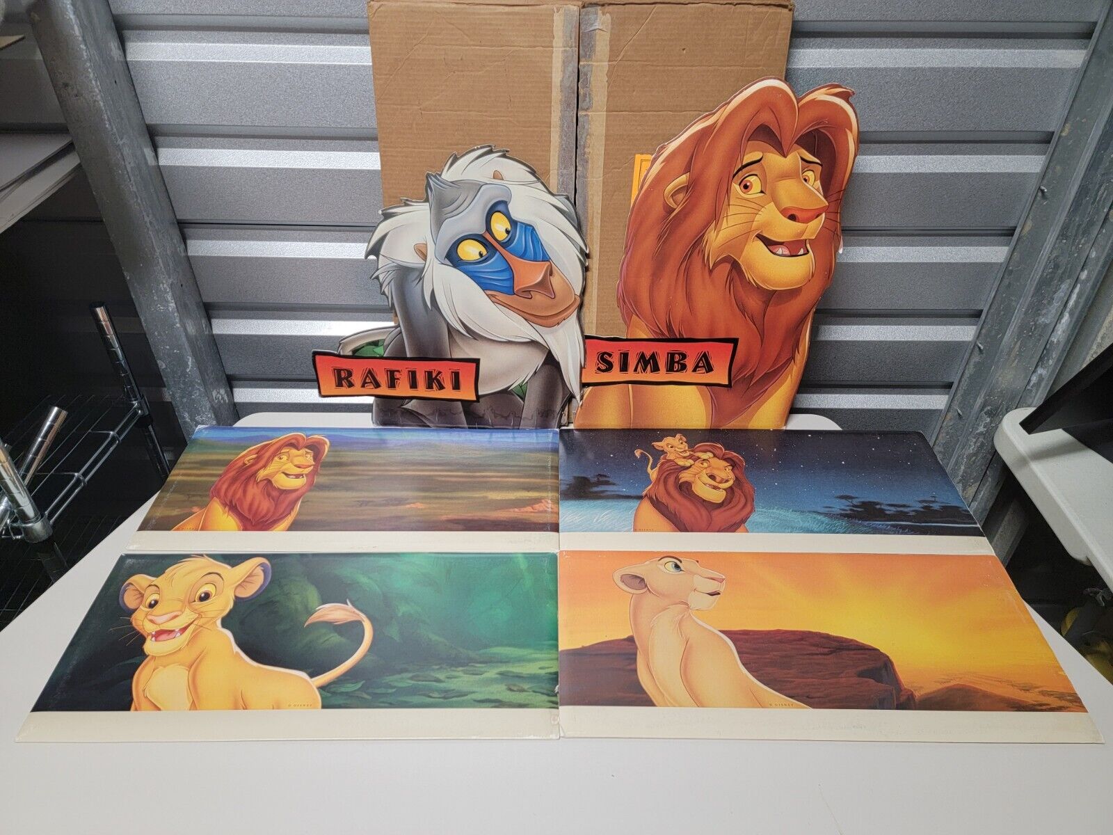 Disney The Lion King Toys R Us Store Display Signs Lot Of 13