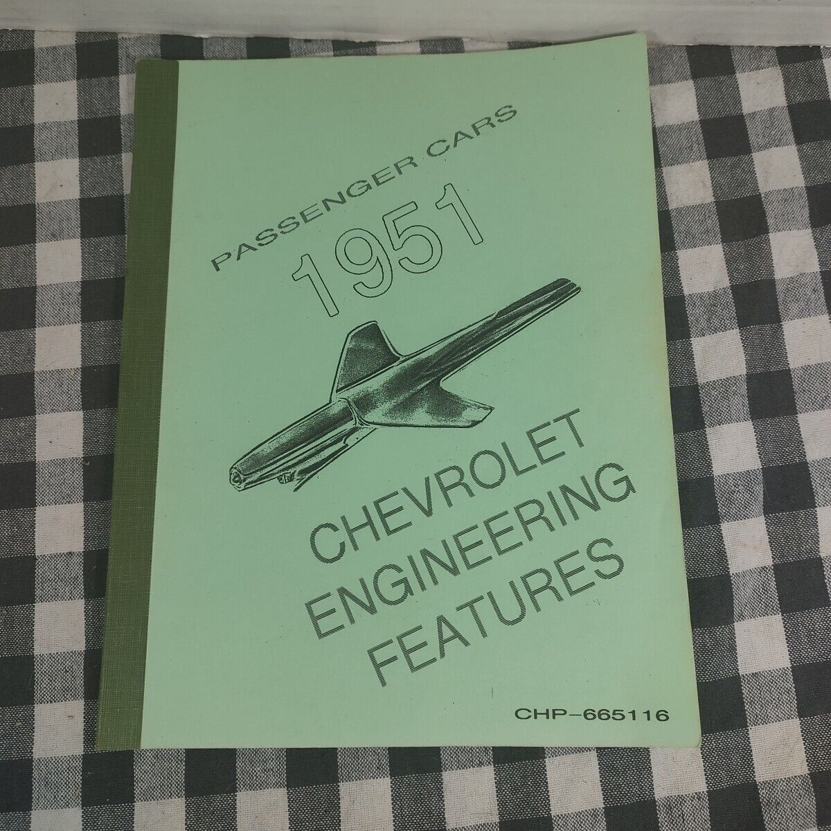 Chevrolet Engineering Features 1951 Passenger Cars,