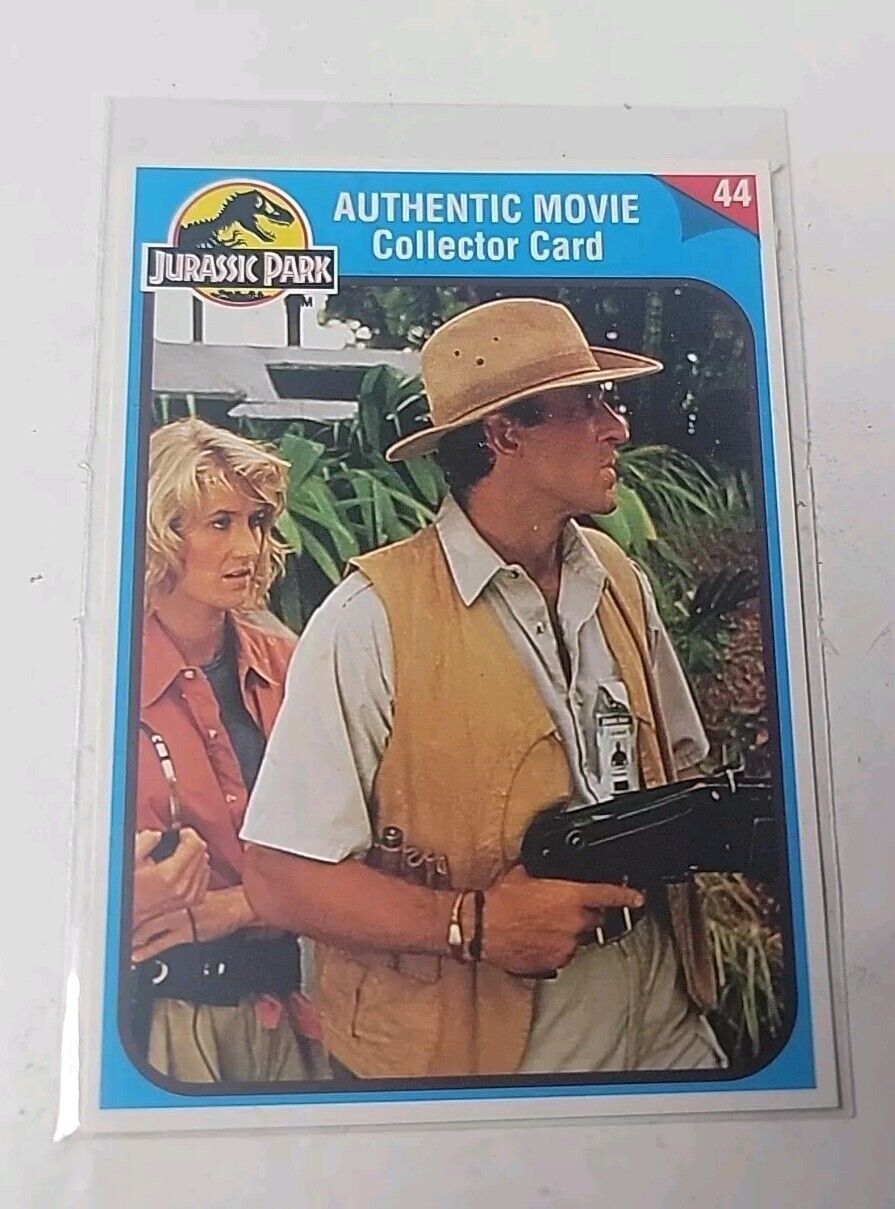 Jurassic Park Kenner Authentic MOVIE CARD #44 Excellent Condition 