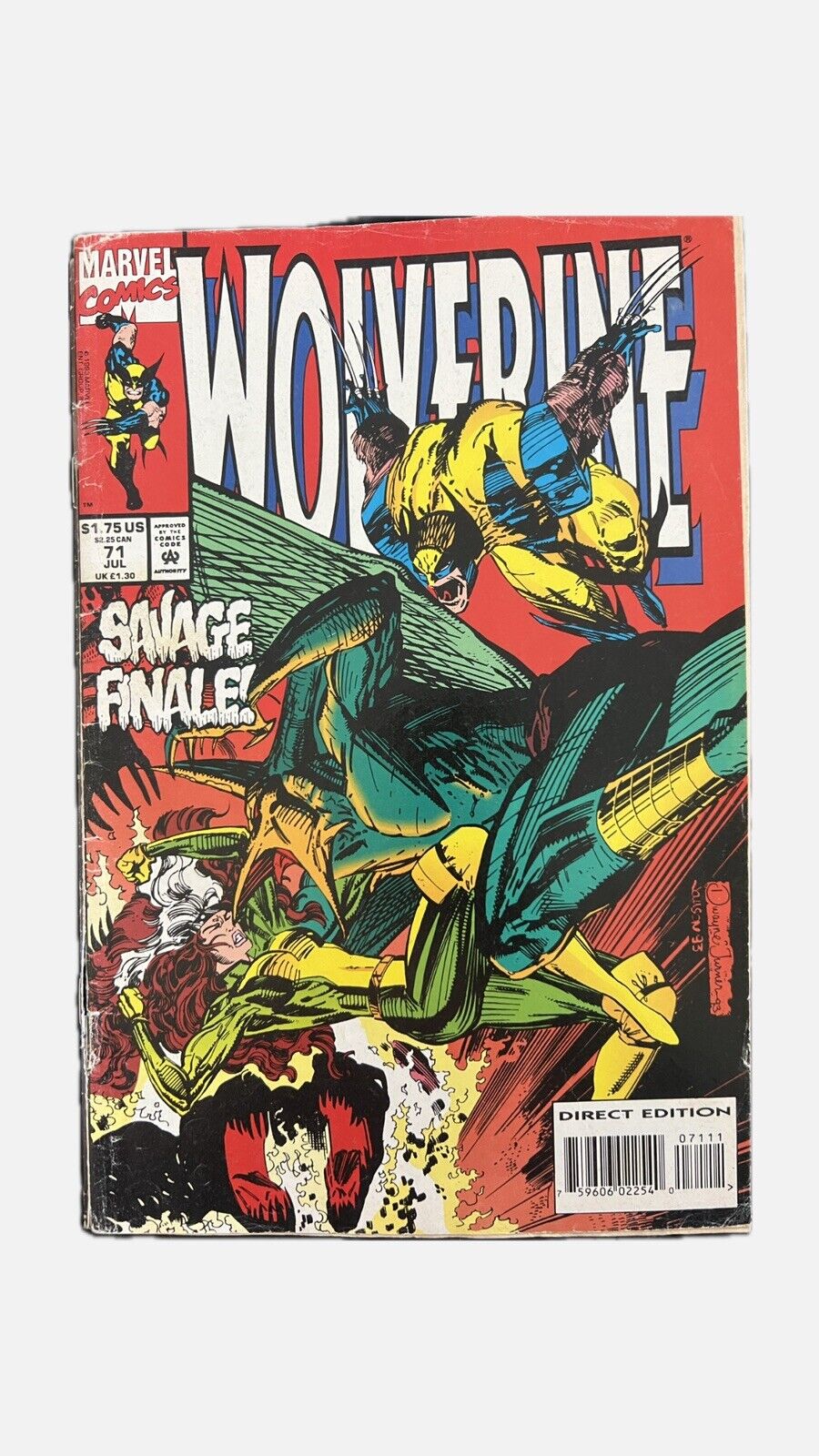 Wolverine #71 (July 1993). Savage Finale