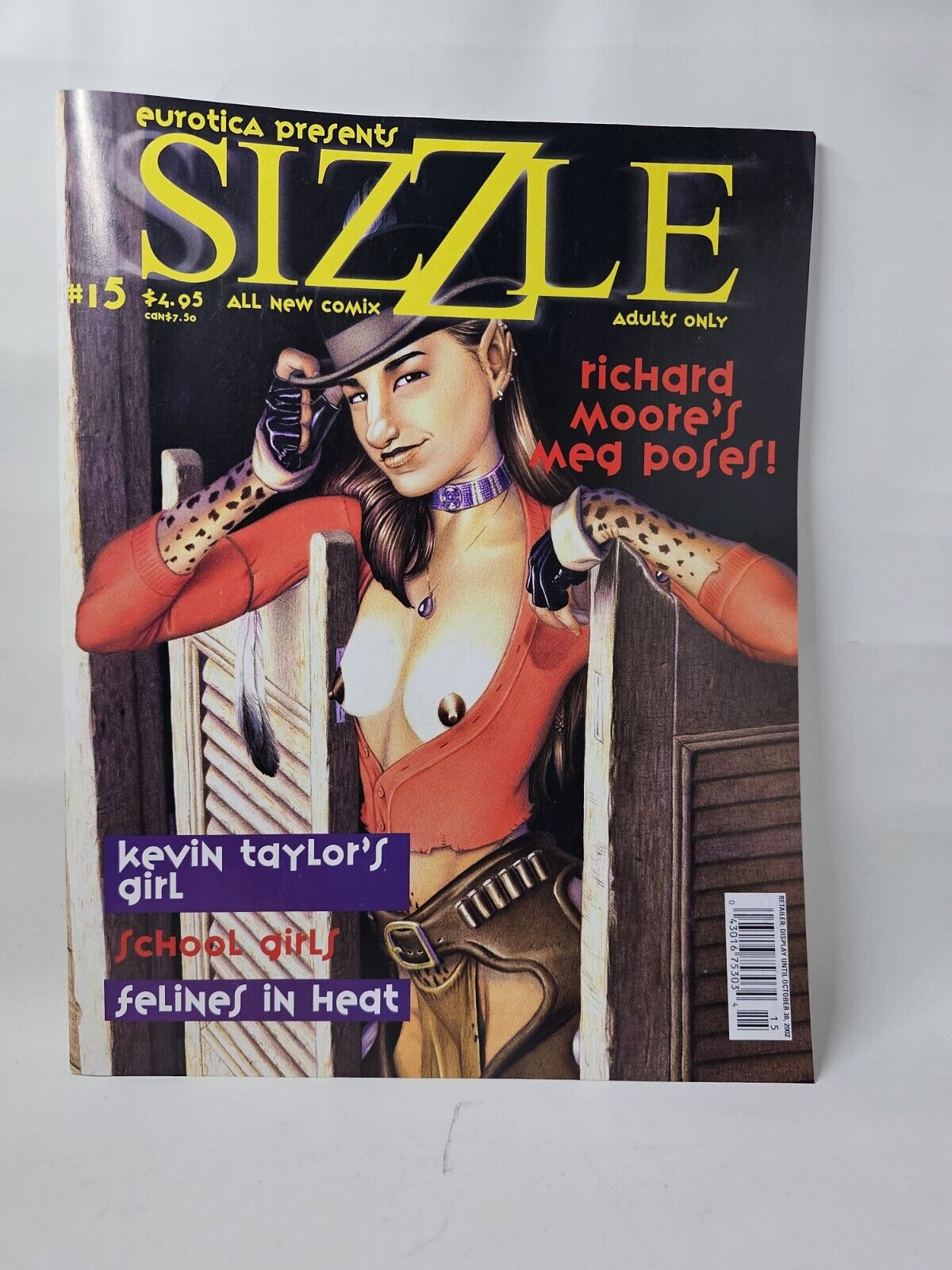 2007 Eurotica Presents SIZZLE Volume #15 Comix NBM Magazine