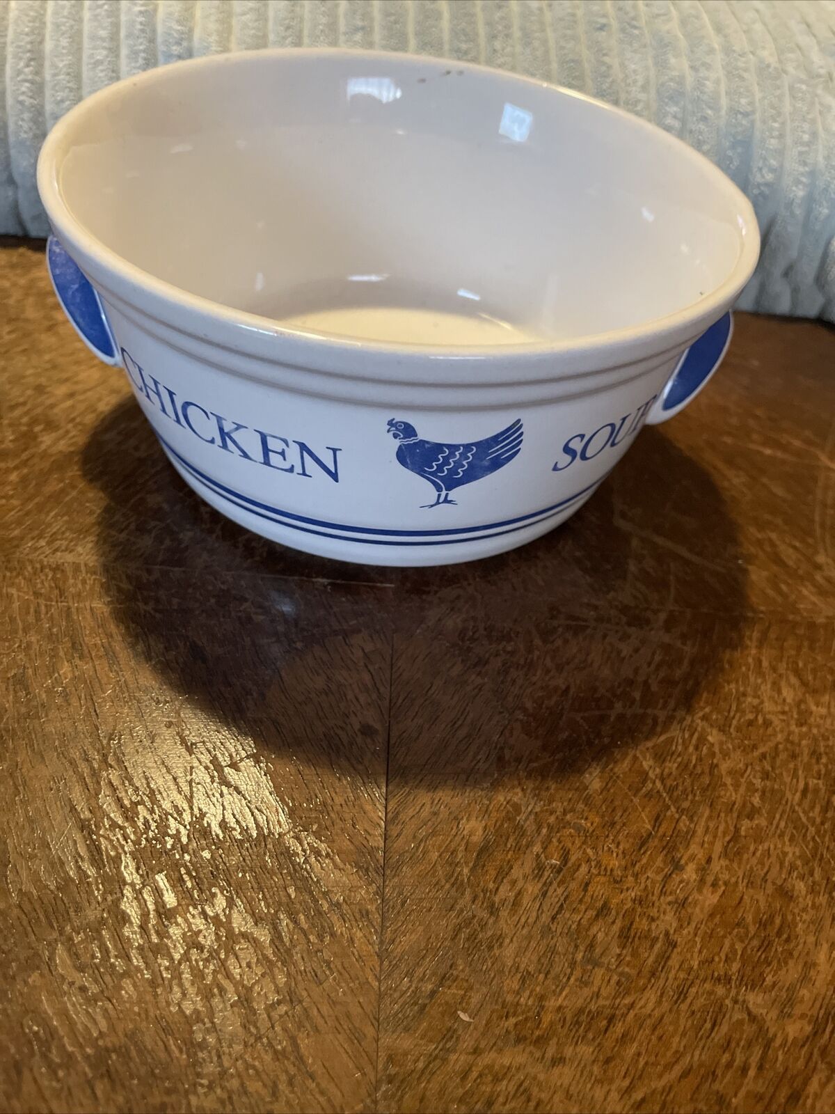Vintage Korean Chicken Soup Bowl