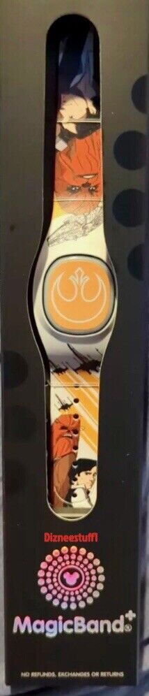 Disney Star Wars Magic Band Plus + Chewbacca Han Solo Rebels Unlinked w/Cable