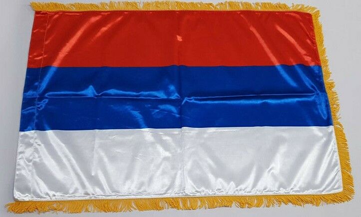 NARODNA ZASTAVA SRBIJE - SERBIAN FLAG, national, 120x80cm, satin, Serbianshop