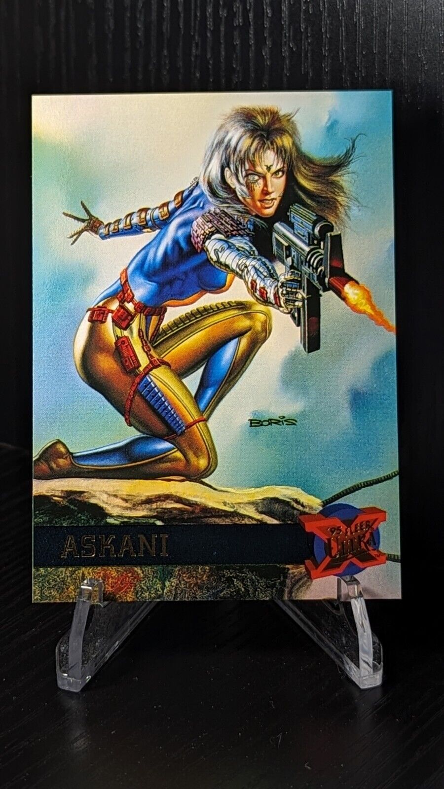 1995 Fleer Ultra Marvel X-Men Askani #5, Artist Boris Vallejo