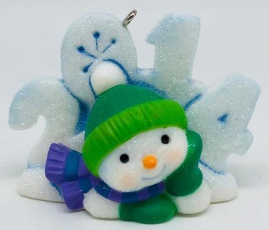 2014 Frosty Fun Decade Hallmark Ornament #5