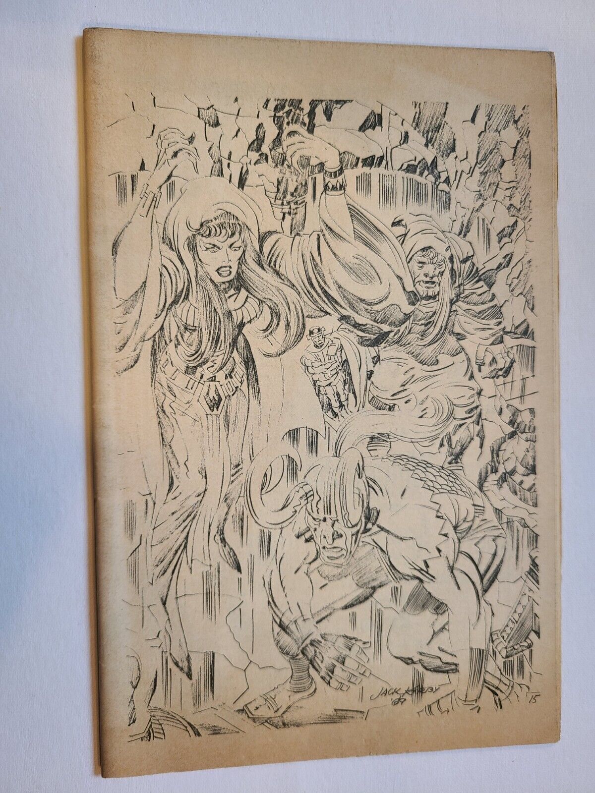 1969 DETROIT TRIPLE FAN FAIR CONVENTION PROGRAM KIRBY COVER WILLIAMSON ART RARE