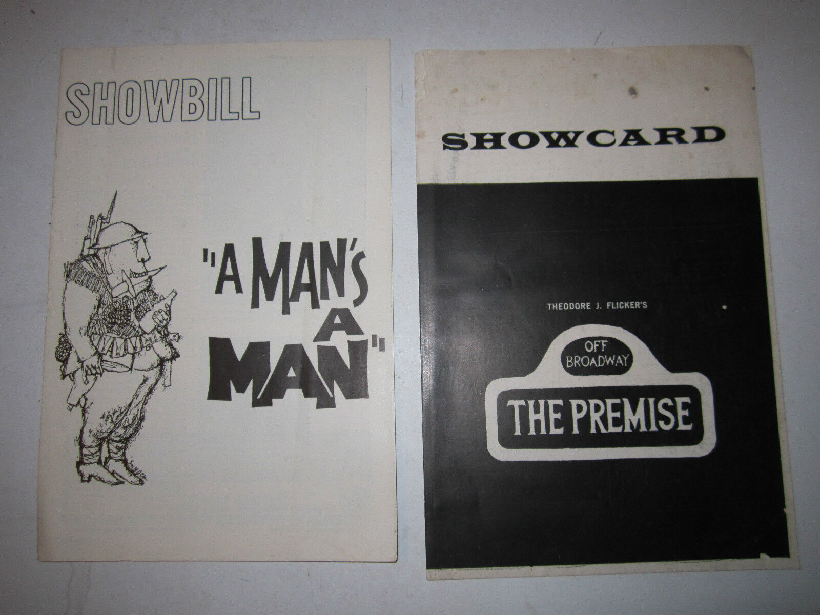 9 VINTAGE MUSICAL SHOW AND MORE BOOKLETS - HAIR, DOCTOR ZHIVAGO & MORE - OFC-1