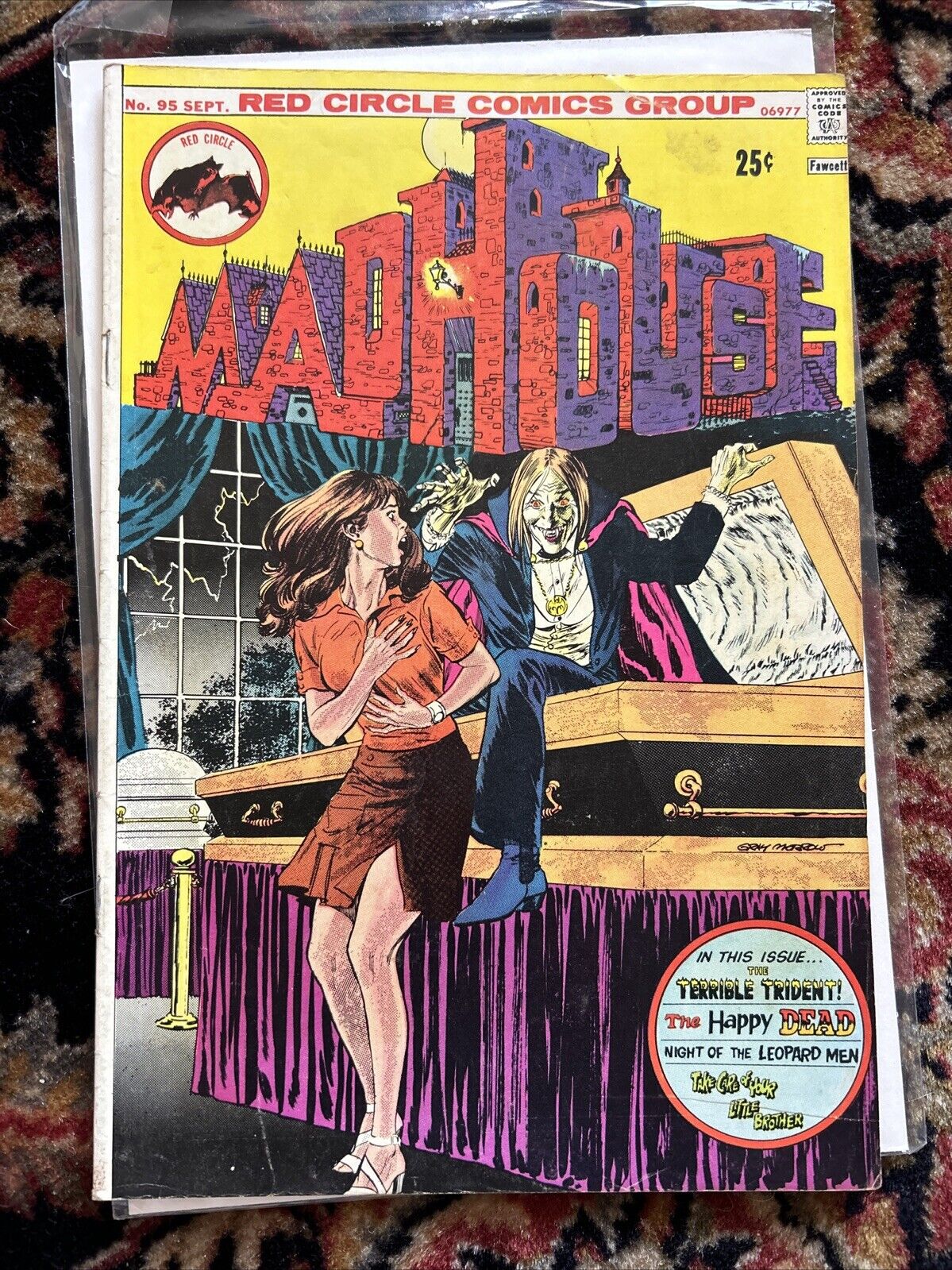 Madhouse #95 (Red Circle Comics Group 1974) VG+ Bronze Age Horror Vampires