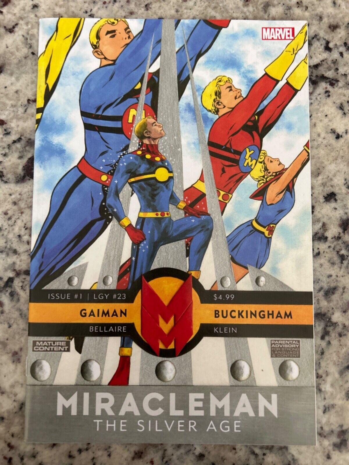 Miracleman By GaimanAnd Buckingham The Silver Age #1 (Marvel, 2022) VF+