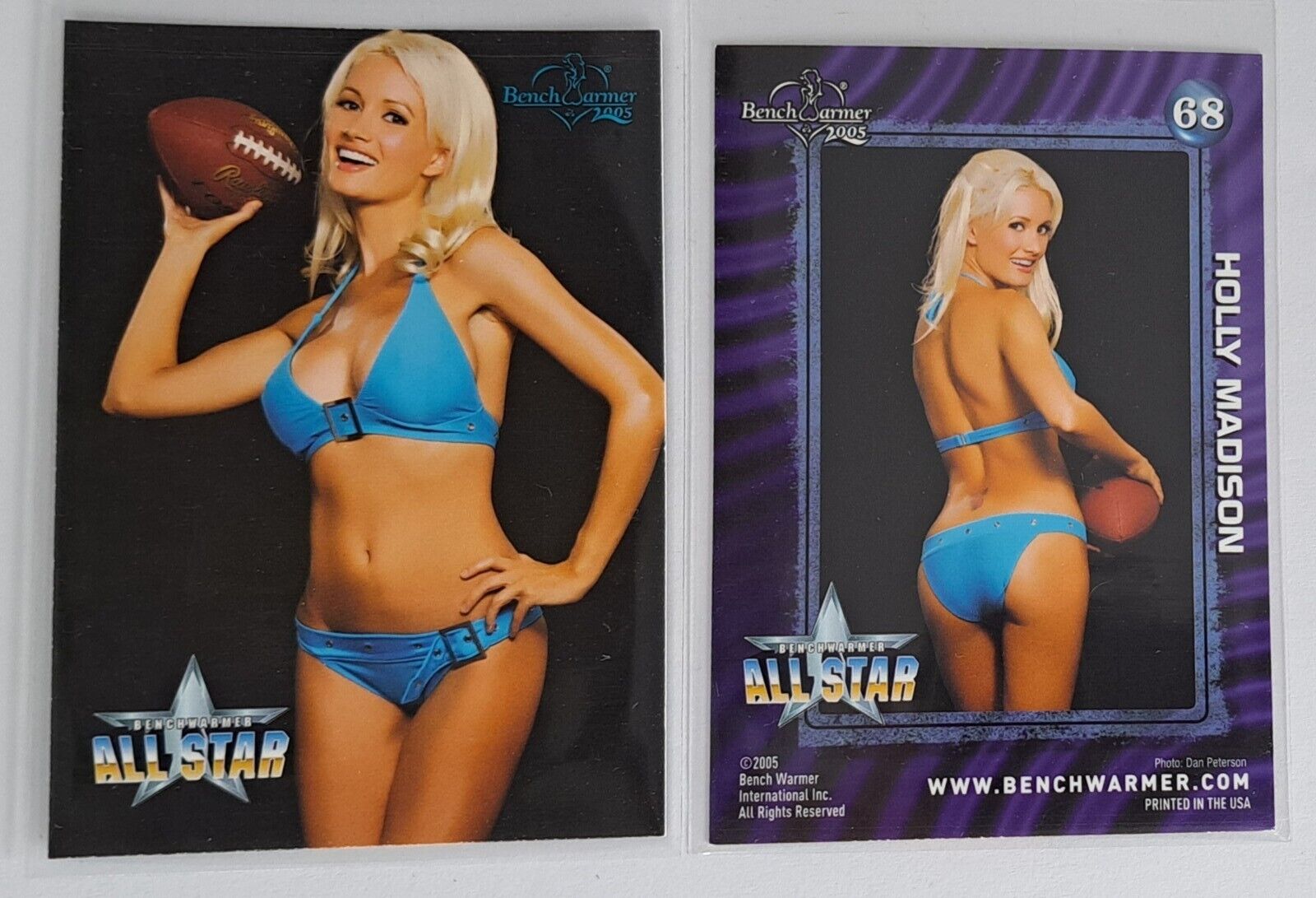 Holly Madison - 2005 Benchwarmer All Star Card #68 Playboy Girls Next Door